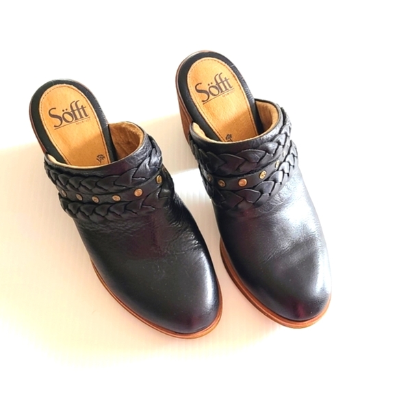 Sofft Leather Mules - Picture 2 of 7